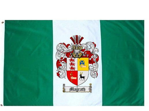 Magrath family crest coat of arms flag