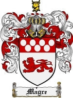 Magre coat of arms family crest download