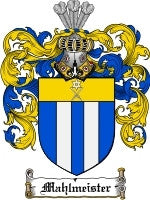 Mahlmeister coat of arms family crest download