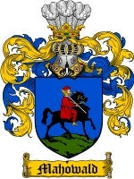 Mahowald coat of arms family crest download