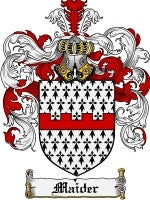 Maider coat of arms family crest download