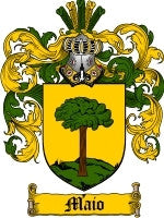 Maio coat of arms family crest download