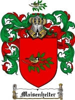 Maisenhelter coat of arms family crest download