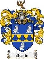 Makin coat of arms family crest download