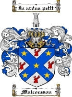 Malcomson coat of arms family crest download