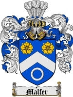 Malfer coat of arms family crest download