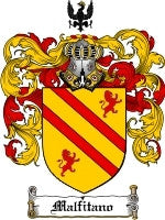 Malfitano coat of arms family crest download