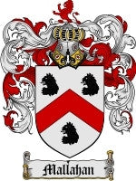 Mallahan coat of arms family crest download