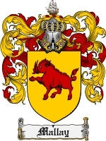 Mallay coat of arms family crest download