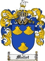 Mallot coat of arms family crest download