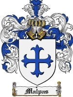 Malpas coat of arms family crest download