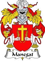 Manegat coat of arms family crest download