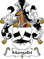 Mangoldt coat of arms family crest download