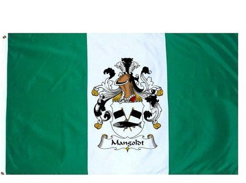 Mangoldt family crest coat of arms flag