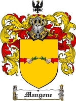 Mangone coat of arms family crest download