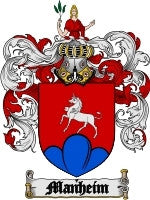 Manheim coat of arms family crest download