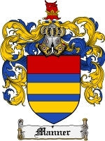 Manner coat of arms family crest download
