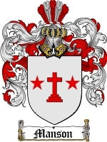 Manson coat of arms family crest download