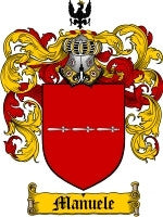 Manuele coat of arms family crest download