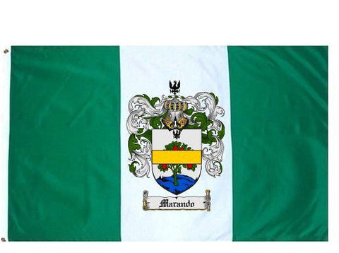 Marando family crest coat of arms flag