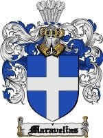 Maravelias coat of arms family crest download