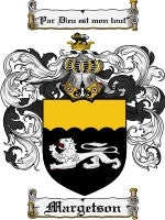 Margetson coat of arms family crest download