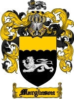 Marginson coat of arms family crest download