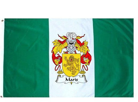 Maris family crest coat of arms flag