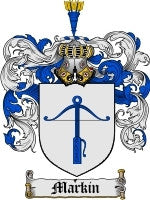 Markin coat of arms family crest download