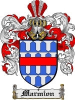 Marmion coat of arms family crest download