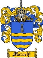 Marochi coat of arms family crest download