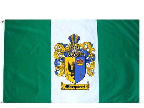 Marquard family crest coat of arms flag