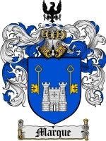 Marque coat of arms family crest download