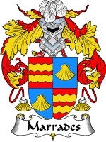 Marrades coat of arms family crest download