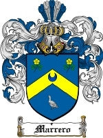 Marrero coat of arms family crest download