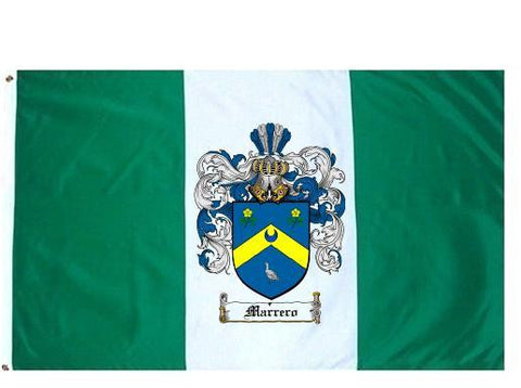 Marrero family crest coat of arms flag