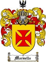 Marsella coat of arms family crest download