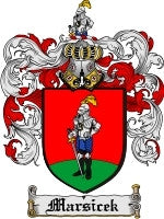 Marsicek coat of arms family crest download