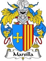 Marsilla coat of arms family crest download