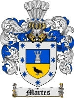 Martes coat of arms family crest download