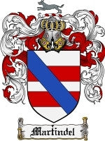 Martindel coat of arms family crest download