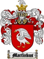 Martinkus coat of arms family crest download