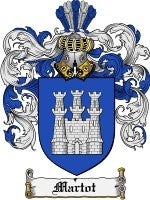 Martot coat of arms family crest download