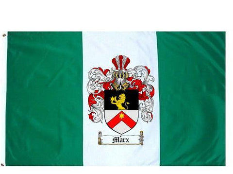 Marx family crest coat of arms flag