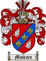 Mascaro coat of arms family crest download