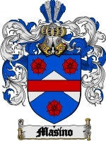 Masino coat of arms family crest download