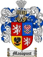 Masopust coat of arms family crest download