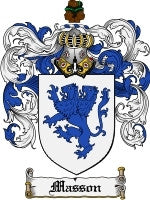 Masson coat of arms family crest download
