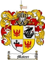 Mateer coat of arms family crest download