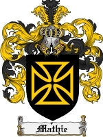 Mathie coat of arms family crest download